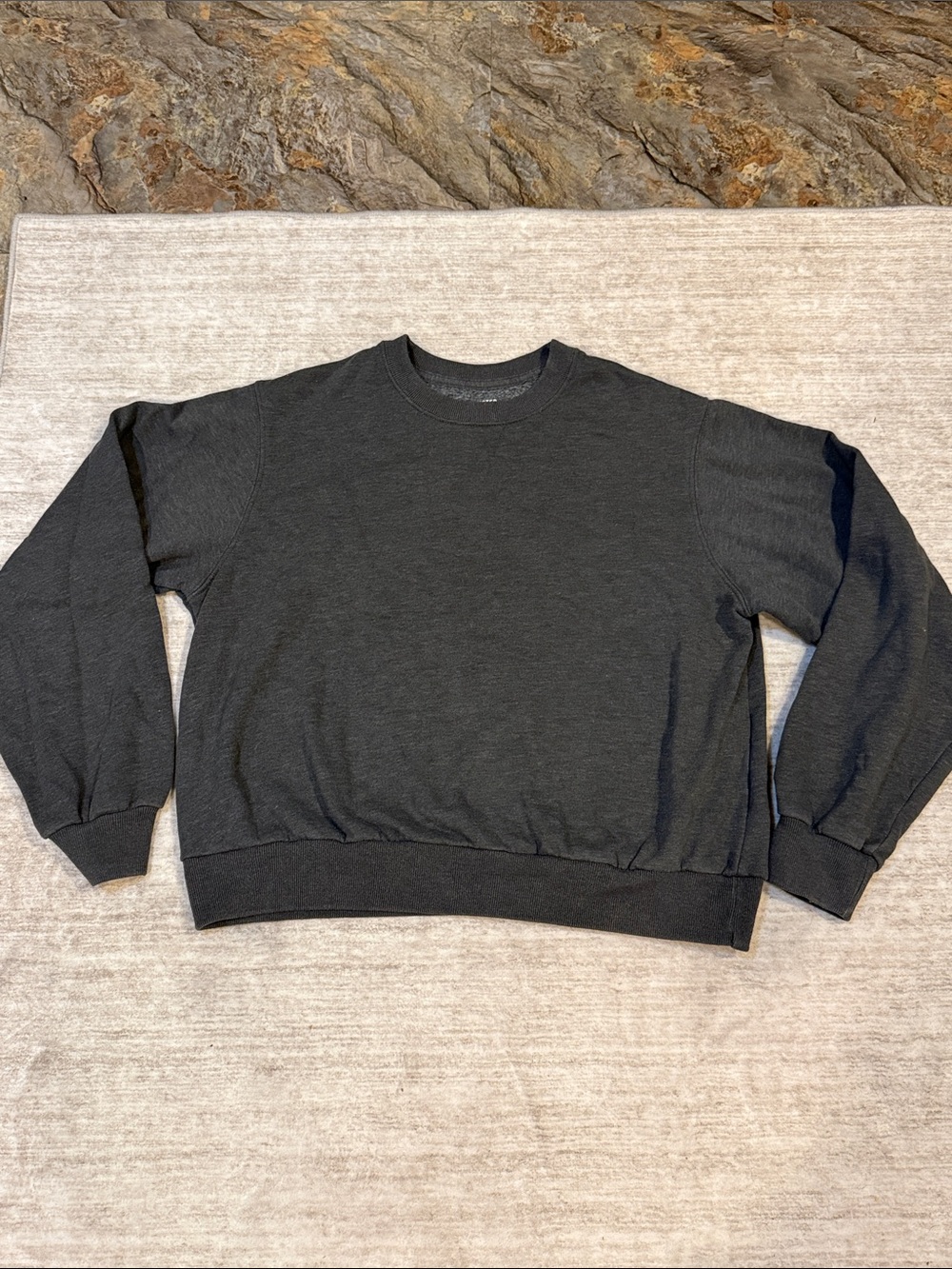 Hollister women’s  Dark Charcoal grey Crewneck Sweatshirt